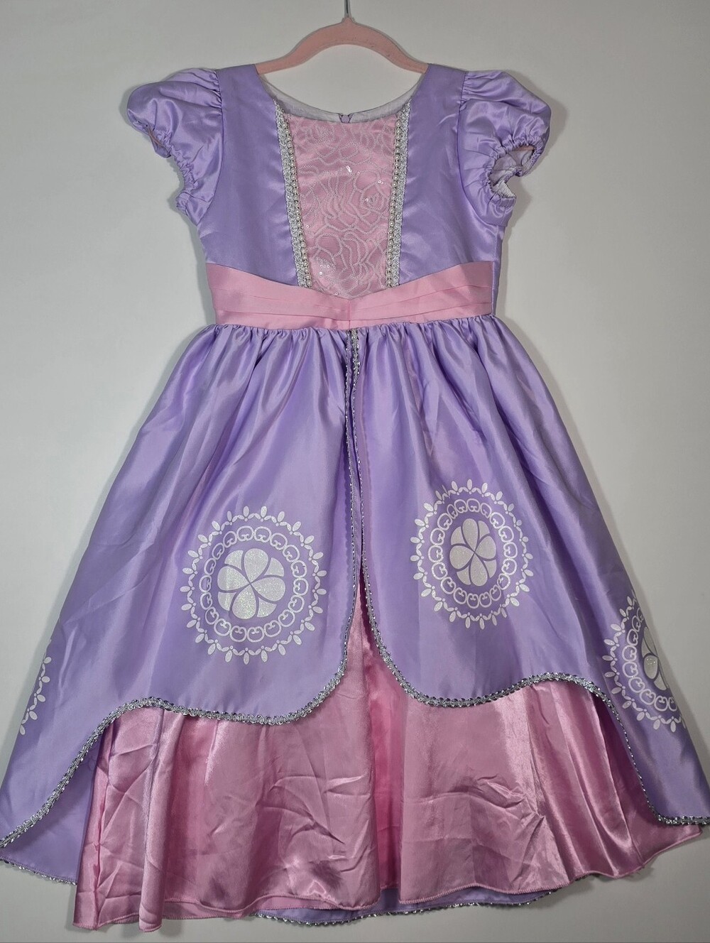 Girls' Lavender & Pink Princess Dress Costume